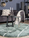 Vloerkleed Jeffie Green Rond ø200 cm