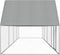 vidaXL - Kippenren - 8x2x2 - m - gegalvaniseerd - staal