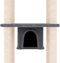 vidaXL - Kattenmeubel - met - sisal - krabpalen - 169 - cm - donkergrijs