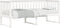 vidaXL - Slaapbank - 75x190 - cm - massief - grenenhout - wit