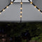 Luxe Prieel Vernazza Beige + LED-verlichting + Schaduwdoeken