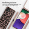 iMoshion Hoesje Geschikt voor Samsung Galaxy A22 (5G) Hoesje Met Koord - iMoshion Siliconen design hoesje met koord - Roze / Animal Pink