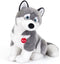 Trudi Knuffel Hond Huskey 35 Cm Grijs/wit