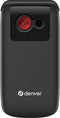 Denver BAS-24600L - Senioren mobiele telefoon met 4G - Grote toetsen en SOS-knop - Zwart