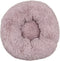 District 70 FUZZ - Hondenmand Donutvormig - Zacht Pluche - Zand - Small Ø 45 cm