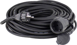 AS Schwabe 60315 Stroom Verlengkabel 16 A Zwart 15.00 m