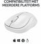 Logitech M240 - Draadloze Bluetooth Muis - Stille muis 90% minder klikgeluid - Wit