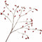 Silk-ka Kunstbloem-Zijden Bloem Rozenbottel Tak Rood 106 cm
