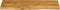 vidaXL - Tafelblad - met - natuurlijke - rand - 100x40x3,8 - cm - massief - mangohout