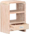 vidaXL - Nachtkastje - 40x30x60 - cm - massief - acaciahout
