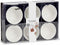 Set van 6x stuks serveer/dessertschaaltjes van porselein 11 cm - Kommetjes/schaaltjes