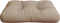 vidaXL - Palletkussen - 58x58x10 - cm - stof - taupe