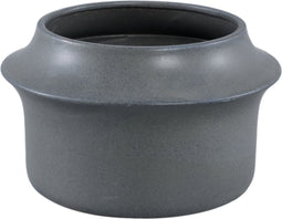 PTMD Bloempot Vivaldi - 27x27x16 cm - Keramiek - Grijs