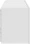 vidaXL - Tv-wandmeubel - met - LED-verlichting - 100x35x41 - cm - wit