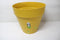 Elho Loft Urban Rond 50 - Bloempot - Waterreservoir - Wieltjes - Oker - 48.5 x H 44.5 cm