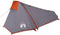 vidaXL - Tunneltent - 1-persoons - waterdicht - grijs - en - oranje