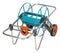 GARDENA Slangenwagen 100 - Metalen slanghouder - 100 m slangcapaciteit - Zilver
