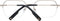 Ermenegildo Zegna EZ5226 55032 bril zonder sterke - Heren - Zilverkleurig