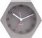 Karlsson Wekker Hexagon Concrete Donkergrijs - Beton
