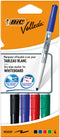 Bic whiteboardmarker Velleda 1741, in geassorteerde kleuren, etui van 4 stuks