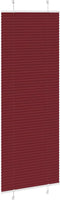 vidaXL - Plissé - rolgordijn - 70x200 - cm - stofbreedte - 69,4 - cm - bordeauxrood