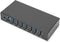 AB-50001-1 - USB Hub - 4-poorts USB 2.0 Type A - Gegevensoverdracht tot 480 Mbit/s - Compact en lich