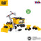 Klein Toys Caterpiller 4in1 schroeftruck - truck, wiellader, transporter of kiepwagen - incl. schroevendraaier - multicolor