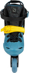 Nijdam Blacktop Game - Skeelers - Verstelbaar - Zwart/Blauw - 37-40
