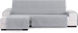 Hoes voor chaise longue met korte armleuning links Eysa LEVANTE Grijs 100 x 110 x 240 cm