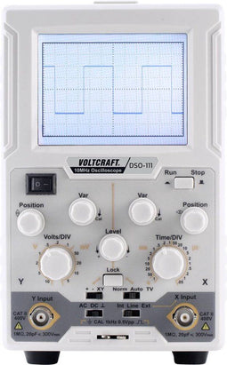 VOLTCRAFT DSO-111 SE Digitale oscilloscoop 10 MHz 1-kanaals 100 MSa/s 1 stuk(s)
