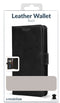 Mobilize Bookcase hoesje geschikt voor iPhone 16e - Effen Zwart - Leer
