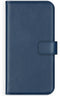 Selencia Galaxy A42 - Echt Lederen Bookcase - 3 Pashouders - Blauw