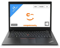 Lenovo ThinkPad L480 - Laptop - Intel Core i5 8250U 2.70GHz 8GB RAM 256GB SSD 14 inch