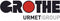 Grothe 61031 Belknop 1-voudig Zwart, Wit 12 V/1,5 A