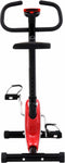 vidaXL - Hometrainer - met - bandweerstand - rood