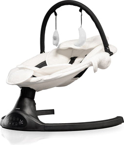 LUVION® Baby Swing - Elektrische Babyschommel - Automatische Wipstoel met Afstandsbediening - Zwart/Wit