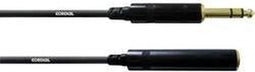 Cordial CFM 5 VK - Adapterkabel 6,3 mm TRS - 5 m - Zwart