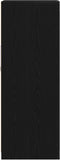 vidaXL - Sideboard - met - LED-lampen - Zwart - Eiken - 41x37x100 - cm