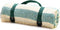 Picknickkleed Blauw Groen Gestreept- Gerecycled - Waterdicht - 120x150 cm - Tweedmill