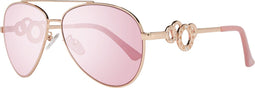Guess - GF0365 - Zonnebril - Dames - Goudkleurig - Rosé lens
