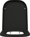 vidaXL - Snelle - Beugel - Toiletbril - met - Soft - Close - in - Duroplast - - - Zwart