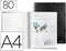 Liderpapel EC35, Project folder, A4, Zwart, Elastische band, 310 mm, 245 mm