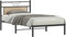 vidaXL - Bedframe - zonder - matras - hout - sonoma - eikenkleurig - 100x190 - cm