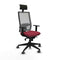 Bureaustoel met hoofdsteun Piqueras y Crespo 1D066G1 Kastanjebruin