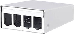 Metz Connect 130861-0402-E - Patchpaneel - 4 poorten - Wit