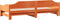vidaXL - Slaapbank - onderschuifbed - zonder - matras - 90x190 - cm - hout - wasbruin