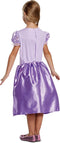 Disney Officiale klassieke Raponsje verkleedpartij voor meisjes, Rapunzel kostuum kinder verkleedkleding, verwarde verkleedkleding voor meisjesoutfit, prinsessen kostuums voor meisjes, Wereldboekendag kostuums voor meisjes van 7-8 jaar
