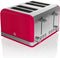 Swan Retro 19020 - Broodrooster 4 Sneden - Ontdooi- en opwarmfunctie - Rood