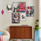 Loving Dreams - 5-delige wanddecoratie set in zwart frame (afmetingen: 100 x 55 cm)