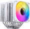 Jonsbo CR-3000 - CPU-koeler - 260W TDP 7 heatpipes ARGB - Wit